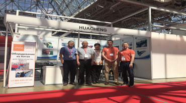 С 18 по 20 Июня 2019, Wenzhou Huacheng Machiney Co., Ltd. Mr. Xiang и его международным отдел участвовали в выставке Wire Russia в Москве в России